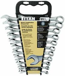 TITAN TL17328 SET WRENCH 11 PC METRIC 12 POINT