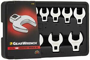 APEX TOOL GROUP GWR81908 WRENCH CROWSFOOT 3/8 DR SAE 11 PC