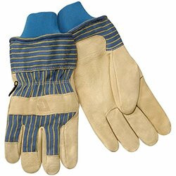 STEINER INDUSTRIES SBP2459-L PIGSKIN WINTER GLOVES LARGE - PAIR