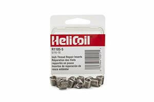 HELI COIL/STANLEY ENGINEERED FASTENING HER1185-5 R-PACK 5/16-18 1-1/2dia INSERTS (12pk)