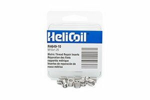 HELI COIL/STANLEY ENGINEERED FASTENING HER4649-10 R-Pack M10x1.25 1-1/2dia Inserts (12pk)