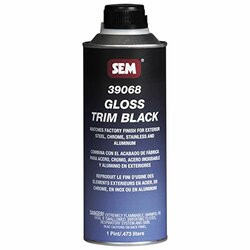 SEM PRODUCTS INC SE39068 GLOSS TRIM BLACK PINT