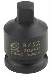 SUNEX INTERNATIONAL INC SU309PC SOCKET MALE PIPE PLUG 3/8 DR 9/32