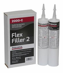 POLYVANCE UR2000-C FLEX-FILLER 2 EPOXY ADHSV 10 FL OZ CART