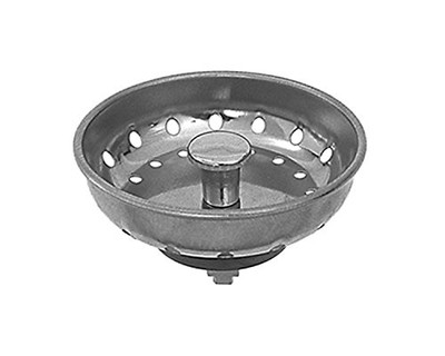 Deaborn DEA16T  STRAINER, BRASS BODY SS BASKET W/TAILPIECE