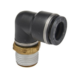 S.U.R. and R Auto Parts SRRABE550 Male Elbow 5/8 IN Tube X 1/2 IN NPT (2)