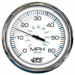 FARIA INSTRUMENTS678-F33861 CHESPK WHT SS SPEEDO/GPS 60MPH