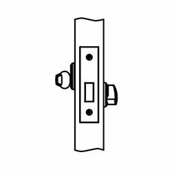 CORBIN RUSSWIN DL4117-626-LC MORTISE DEADLOCK L/CYLINDER