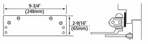 NORTON 1687-689 LOW CEILING CLEARANCE DROP PLATE