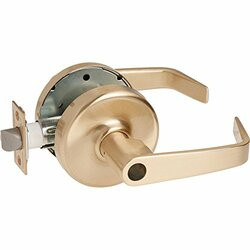 CL3855 Classroom Lockset Classroom with Newport Lever, 612 Satin Bronze, ANSI Strike, 2-3/4 Backset, Keyed Random CLASSROOM 2 3/4 B.S. X 4 7/8 X L4 KR