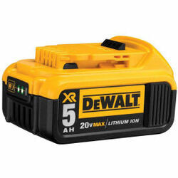 DeWalt B1820327 20V MAX Battery Starter Kit with 2 Batteries, 5.0Ah (-2CK)