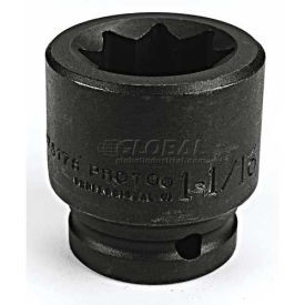 Proto B941706 Proto 3/4-Inch Drive Impact Socket, 1-1/4-Inch, 8 Point