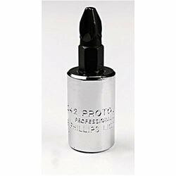 Proto J5241 Proto 5241 3/8 Drive Phillips® Screwdriver Bit Socket - #2