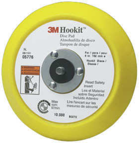 3M 3M-5776 6" HOOKIT BACKUP PAD