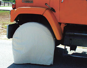 AES Industries AES-30239 X Large Canvas Wheel Masker - 4pc per set