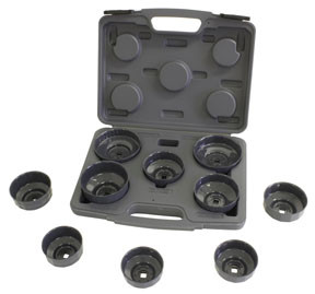 Lisle LIS-61450 10 PC FILTER WRENCH SET
