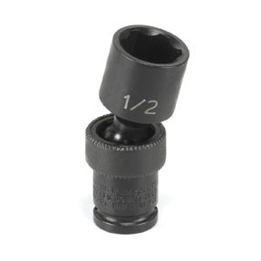 Grey Pneumatic GRY-912UMS () 1/4" Surface Drive x 12mm Standard Universal Socket