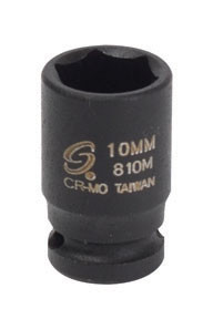 Sunex SUU-810M 1/4-Inch Drive 10-Mm Impact Socket