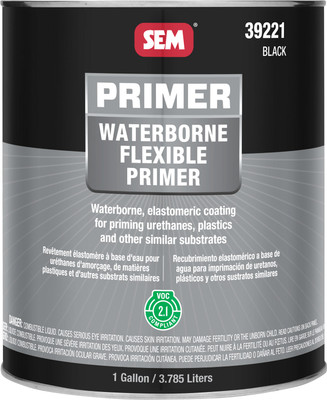 SEM Products SEM-39221 SEM Black Waterborne Flexible Primer Surfacer - 1 Gallon