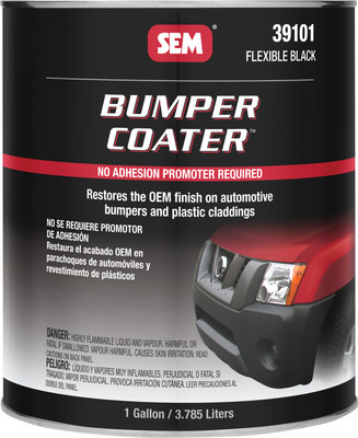 SEM Products SEM-39101 SEM Black Original Flexible Bumper Coater Aerosol - 1 Gallon