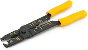 Titan TTN-11477 Tools Ratcheting Wire Terminal Crimper