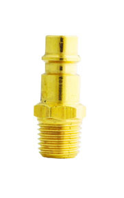 Milton Industries MIL-S760 Inc. S-760 HI-Flo V-Style 1/4-Inch MNPT Brass Plug 2 Per Card