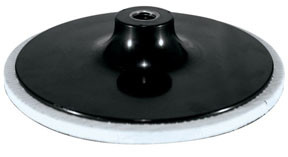 AES Industries AES-51720 6.5" Cushioned Hook and Loop Backing Pad (with Pad Centering Pipe Included)