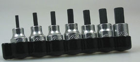 Lisle LIS-13600 7-Piece Hex Bit Set - Quantity 6