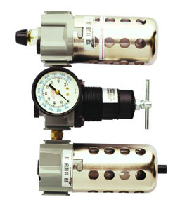 Milton Industries MIL-1101 Milton 3/8" Filter Regulator and Lubricator Trio