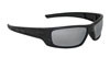 SAS Safety SAS-5510-03 VX9 Safety Glasses with Yellow Lens, Black