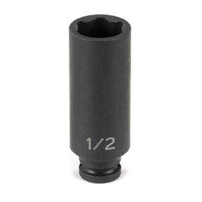Grey Pneumatic GRY-906MDS GRE Impact Socket (1/4" Drive 6 Point Metric Deep â€“ 6mm)