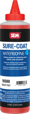SEM Products SEM-16588 SEM Bright Red Sure-Coat - 1 Pint