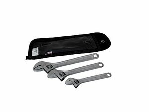 WRIGHT TOOL COMPANY WRE9AC3 WRENCH SET ADJUSTABLE 3 PC CH