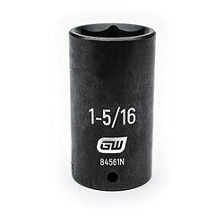 APEX TOOL GROUP GWR84561N IMP SKT 1/2 DR 6PT DEEP SAE 1-5/16