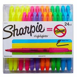 DYMO 1761791 24CT SHARPIE ACCENT ASSORTED