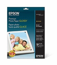 EPSON PRINT S041465 EPSON GLOSSY PHOTO PAPER - 8 IN X 10 IN. FOR EPSON 3640