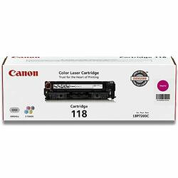 CANON USA 2660B001 CANON CARTRIDGE 118 MAGENTA TONER CARTRIDGE - FOR CANON IMAGECLASS LBP7200CDN, L