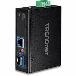 TRENDNET INC TI-F11SFP HARDENED INDUSTRIAL 100/1000 BASE-T TO SFP MEDIA CONVERTER