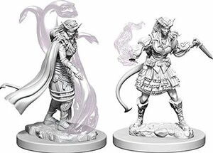 WizKids WZK73202 D&D: NMU: Tiefling Female Sorcerer W4