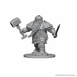 WizKids WZK72616 D&D: NMU: Dwarf Male Fighter W1