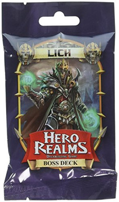 Hero Realms: Lich Boss Deck DISPLAY (6) WhiteWizardGames,LLC WWG508D