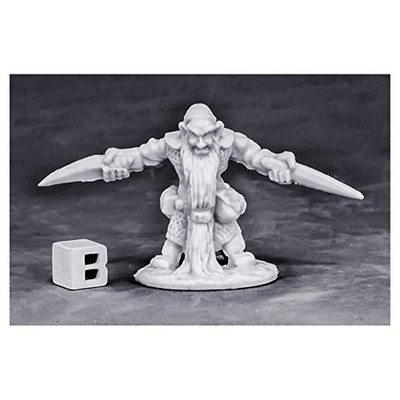 Bones: Dwarf Royal Weapomaster W3 Reaper Miniatures REM77574