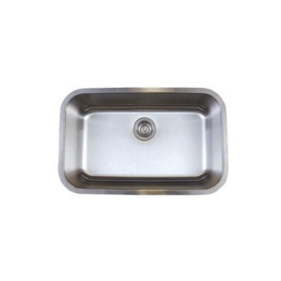 Blanco B441024 BL Stellar Super Single Bowl Undermount Sink, Refined Brushed.