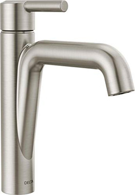 Delta 15849LF-SS Delta Nicoli: Single Handle Bathroom Faucet - Stainless
