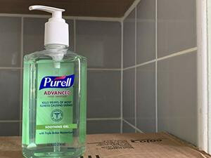 12 OZ PURELL ADV ALOE HAND SANI GEL G363912