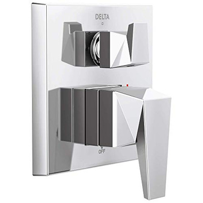 Delta T24843 Delta Trillian Two-Handle Monitor 14 Series Valve Trim with 3-Setting Diverter - Chrome