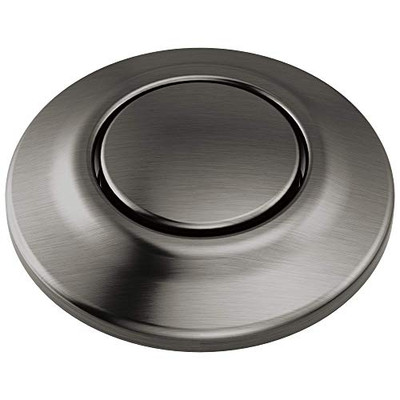 Delta 72050-KS Delta Air Switch with Dual Outlet - Black Stainless