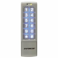 SECO-LARM USA INC SK-2323-SDQ KEYPAD NARROW OUTDOOR 12/24V 1010 USERS