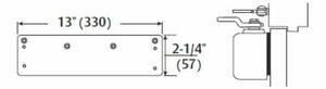 NORTON 8146-689 NRRW TOP RAIL/CONC DR HOLDER DROP PLATE