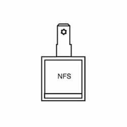 HES 076-0122-003 NFS 24VDC SOLENOID (300 SERIES